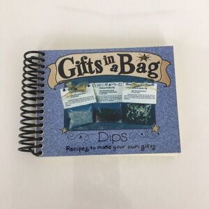 Vintage Gifts In A Bag Dips Recipes Book To Make Your Own Gifts Cookbook